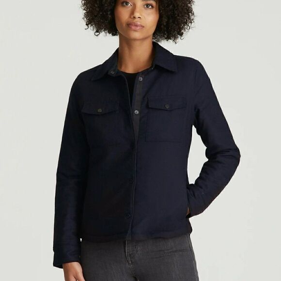 Aether Traction Insulated Shirt Reda Active Primaloft Nordic Navy Women Small - Picture 1 of 14